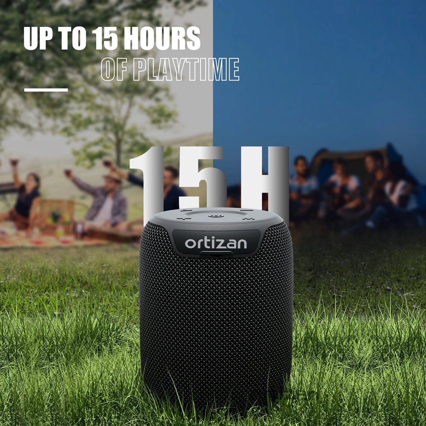 Portable Bluetooth Speaker, Powerful Sound, Waterproof