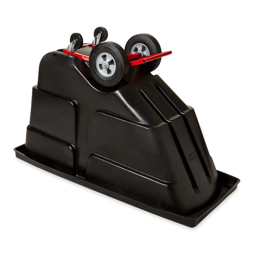 Forkliftable Polyethylene Dump Truck, 450-Pound Capacity