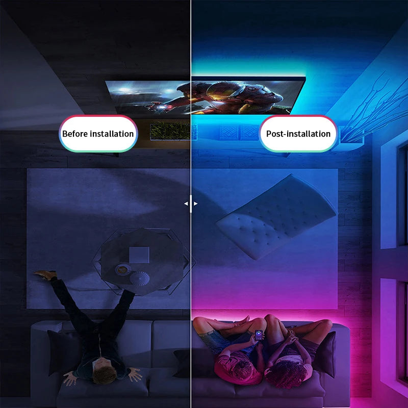 LED strip decoration DC LED neon light RGB flexible light