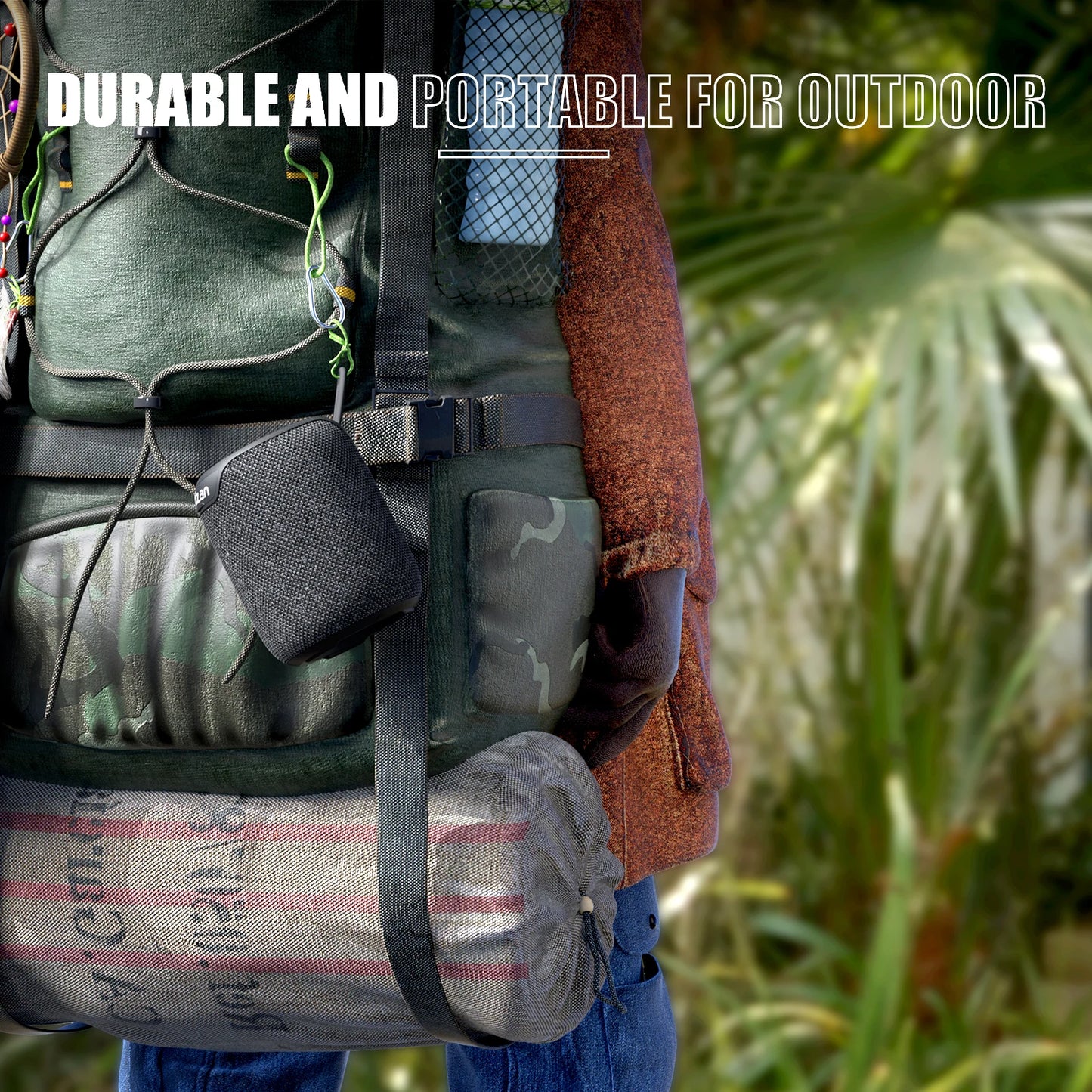 Portable Bluetooth Speaker, Powerful Sound, Waterproof