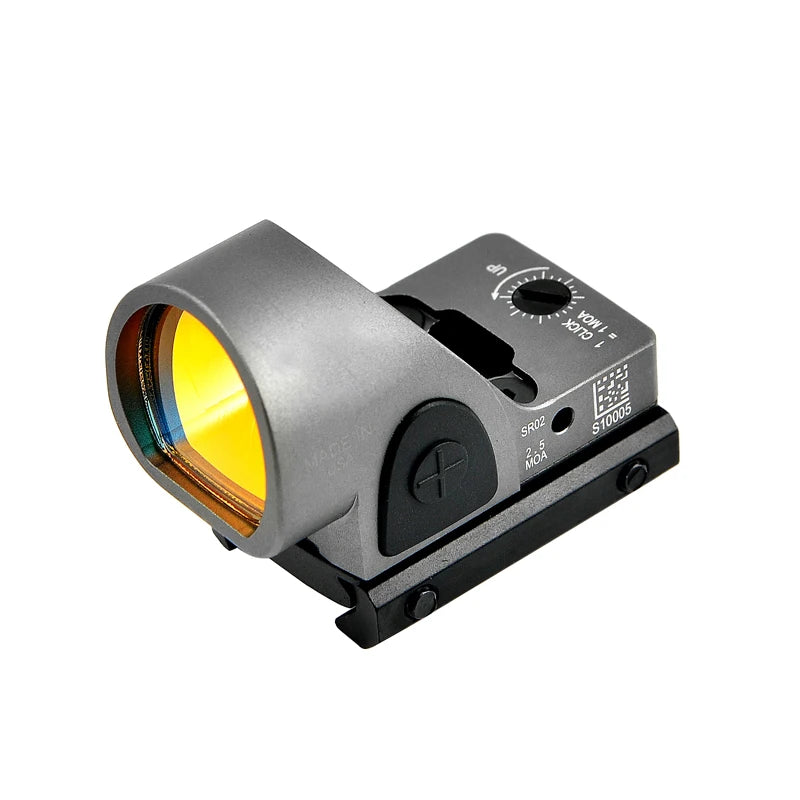 Red Dot Rifle Reflex Scope, 20mm Weaver Rail For Airsoft Hunting Rifle