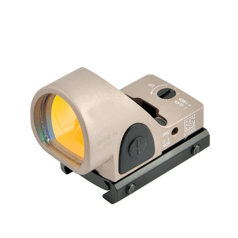 Red Dot Rifle Reflex Scope, 20mm Weaver Rail For Airsoft Hunting Rifle