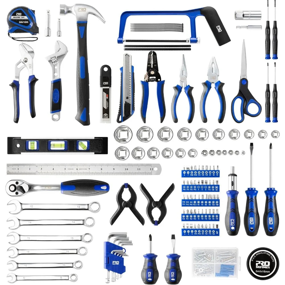 259-Piece Tool Set with Plastic Storage Toolbox