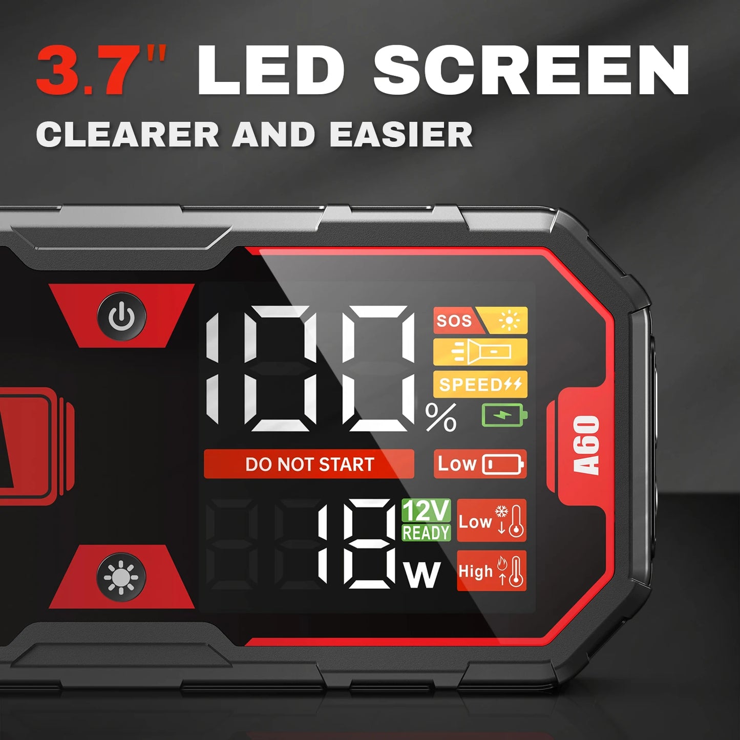 6000A 12V Jump Starter Power Device