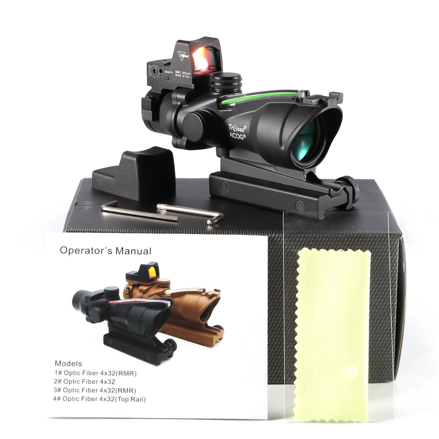 4x32 Red Dot Scope 20mm Rail Scope