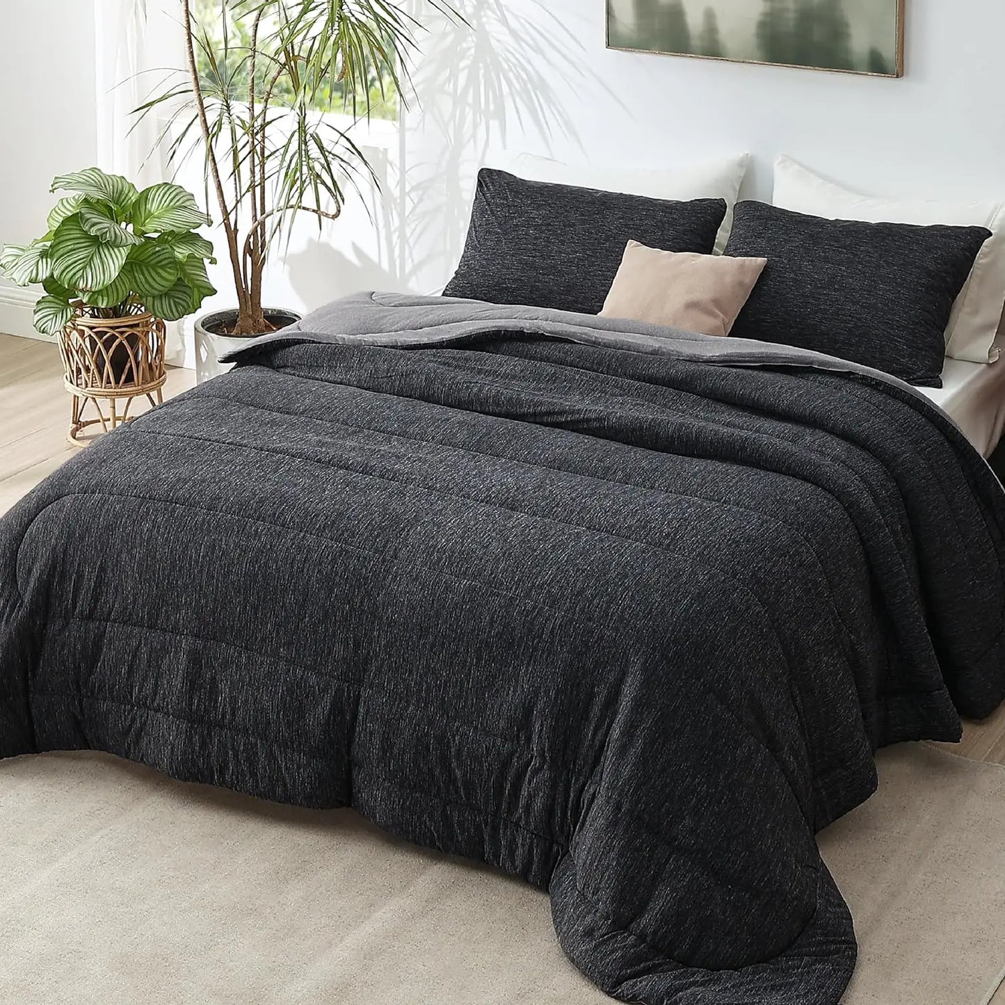 Comforter Set - Cooling and Warm Bed Set, Reversible