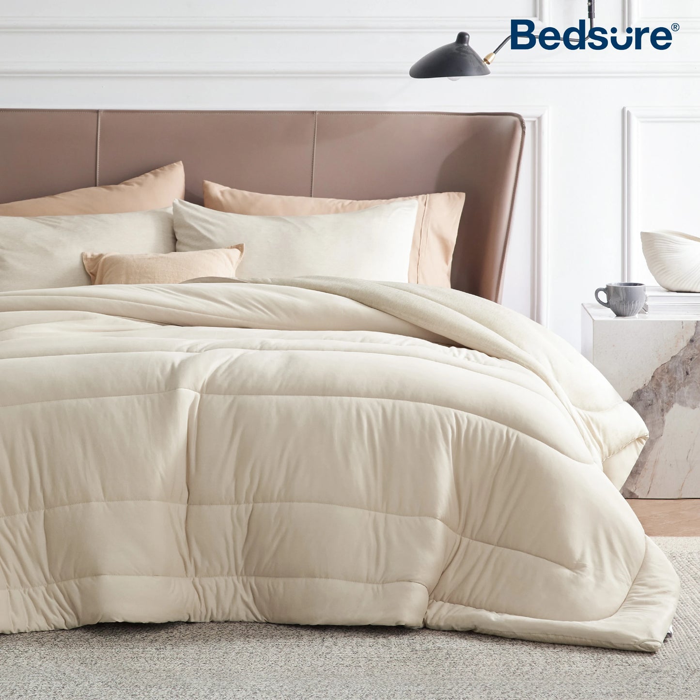 Comforter Set - Cooling and Warm Bed Set, Reversible