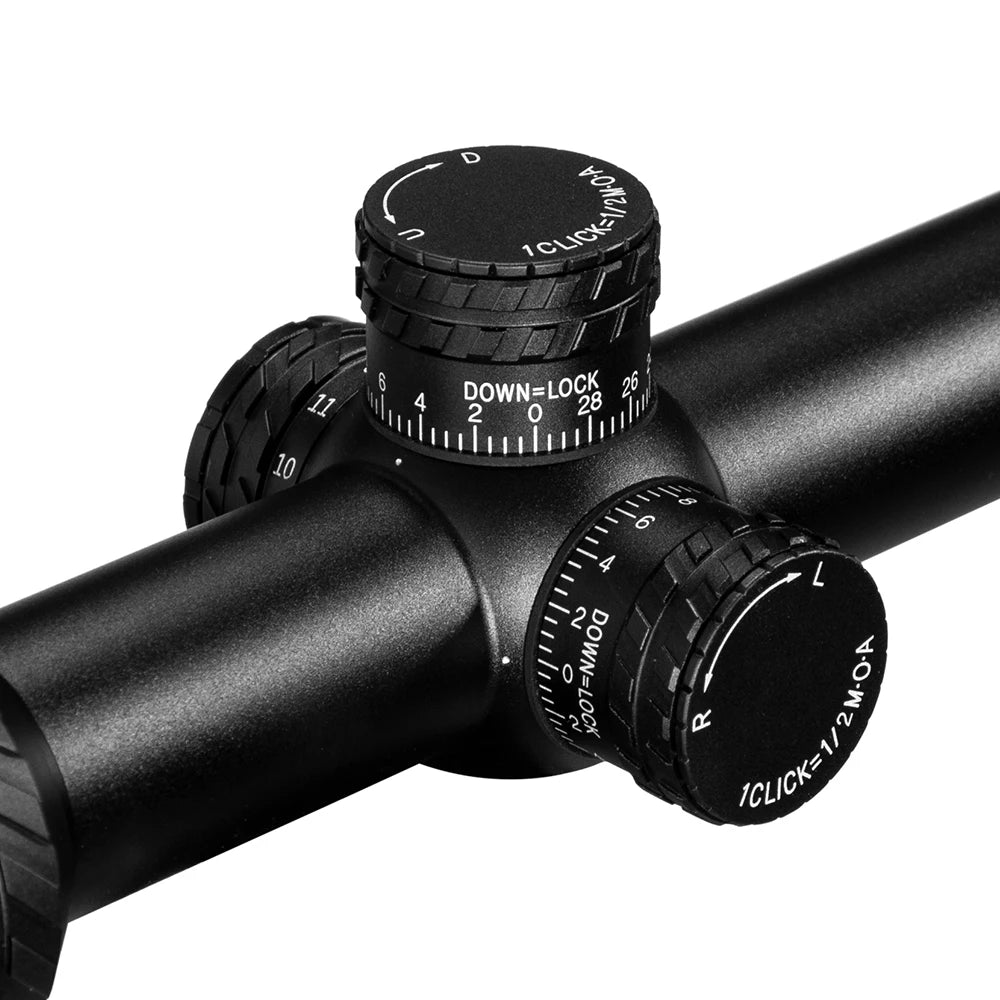 1.2-7x24 Red Dot Scope, 20mm Rail Scope for Glock